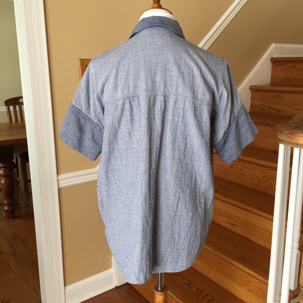 Madewell Courier Shirt in Lilydale Stripe - Picture 4 of 7